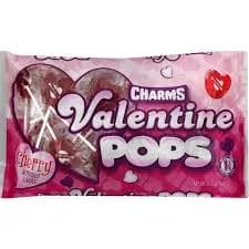 Charms Pops Valentine Cherry Lollipops