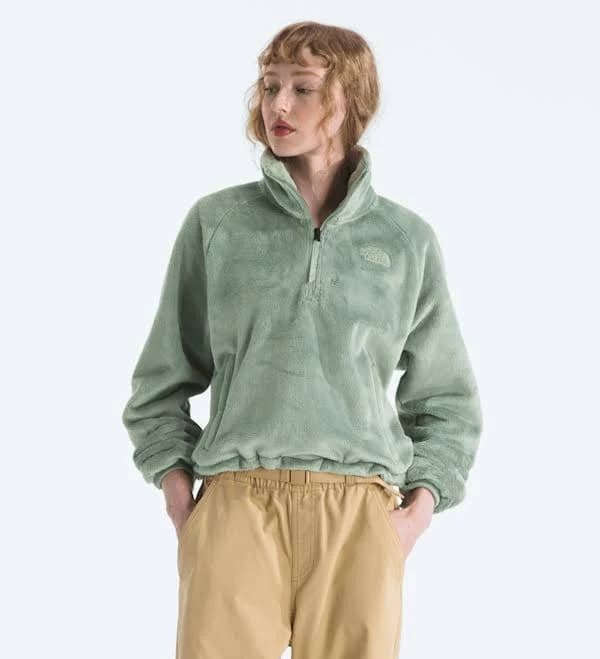 The North Face Women's Osito Lux 1/4-Zip Fleece Jacket