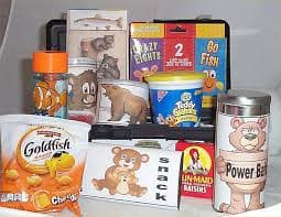 Amazon.com : Tackle Box Kid Gift Basket Fun Fishing Gift Basket Candy Cookies #1 : Grocery & Gourmet Food