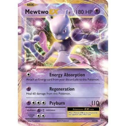 Pokemon Mewtwo EX Holo