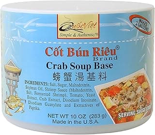 Quoc Viet Foods Crab Flavored Soup Base 10oz Cot Bun Rieu Brand