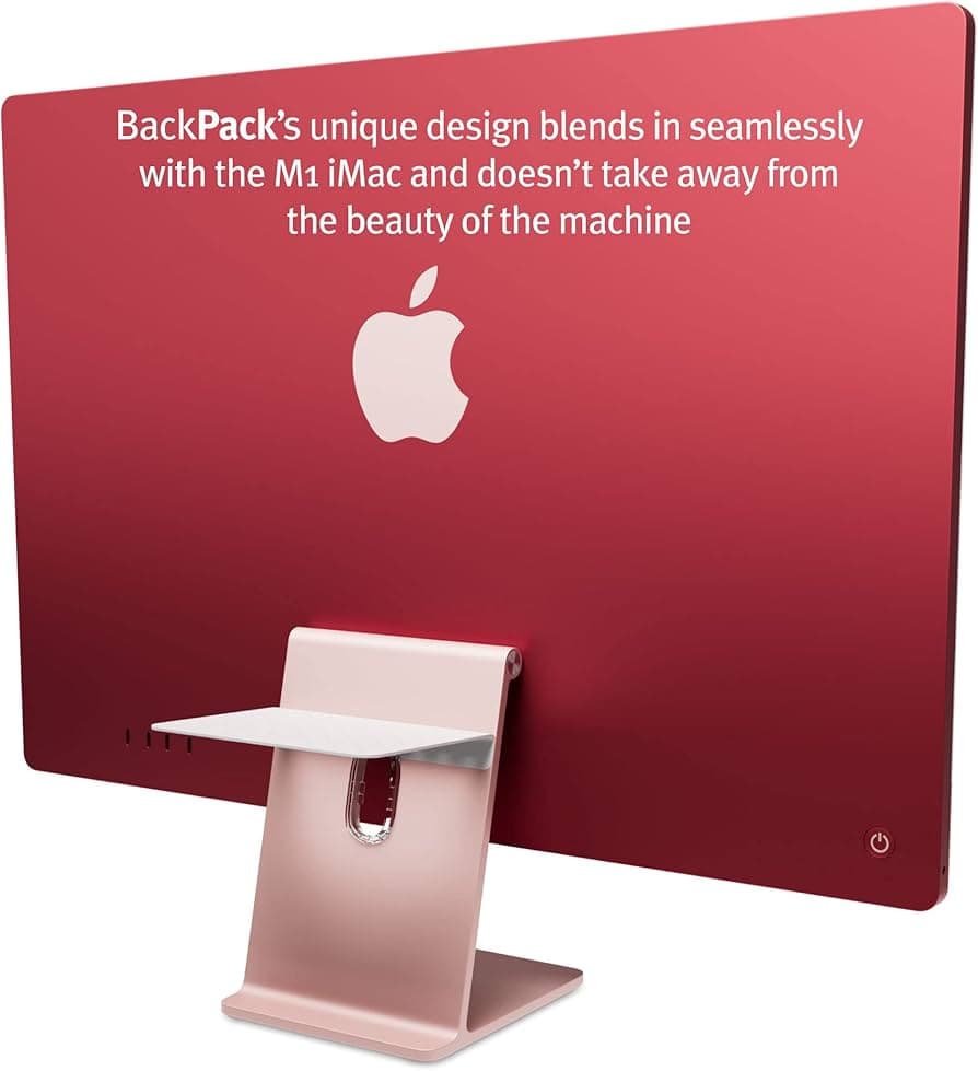 Amazon.com: Twelve South Backpack for M1 iMac | Hidden Storage Shelf for Hard Drives and Accessories : Electronics