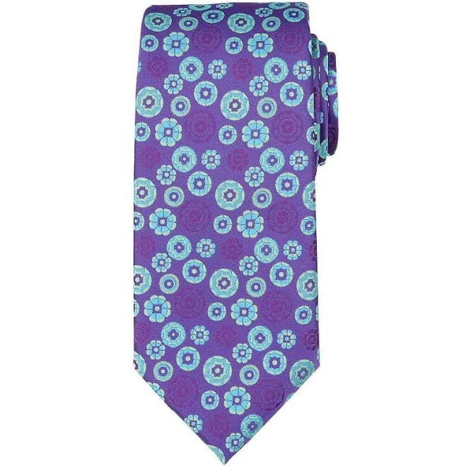 Nunez Men's Bespoke Geometric Tie