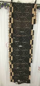 Antique African Congo Kuba Cloth Men's Skirt Wall Hanging Woven Raffia FRAGILE | eBay