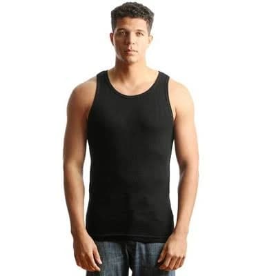 Citylab Men's Ribbed Cotton Tank Top