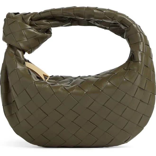 Bottega Veneta Women's Mini Jodie Intrecciato Lambskin Hobo Bag