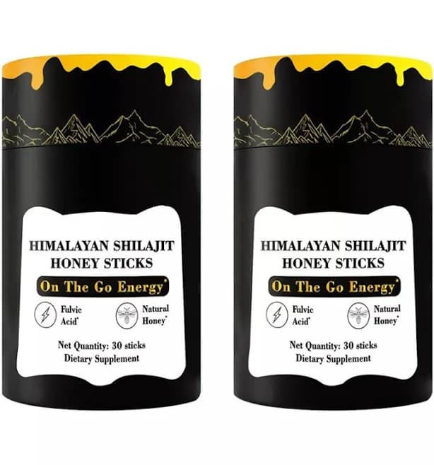 (2 Pack) Better Alt Pure Himalayan Honey Shilajit Sticks Naturally
