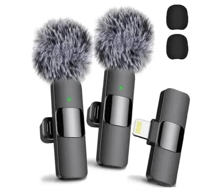 Mini Wireless Lavalier Microphone Wireless Microphone for IPhone,IPad