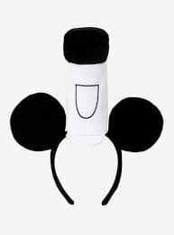 Disney Mickey Mouse Steamboat Willie Ears & Hat Headband | Hot Topic