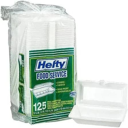 Hefty Food Service Containers 125ct.
