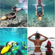 Amazon.com: YMAOMAO Handheld Diving Propeller, Electric Underwater Scooter, Waterproof, Dual Speed ​​Underwater Propeller, Sea Scooter for Diving, Snorkeling, Adventure, Pool,Orange-500W : Sports & Outdoors