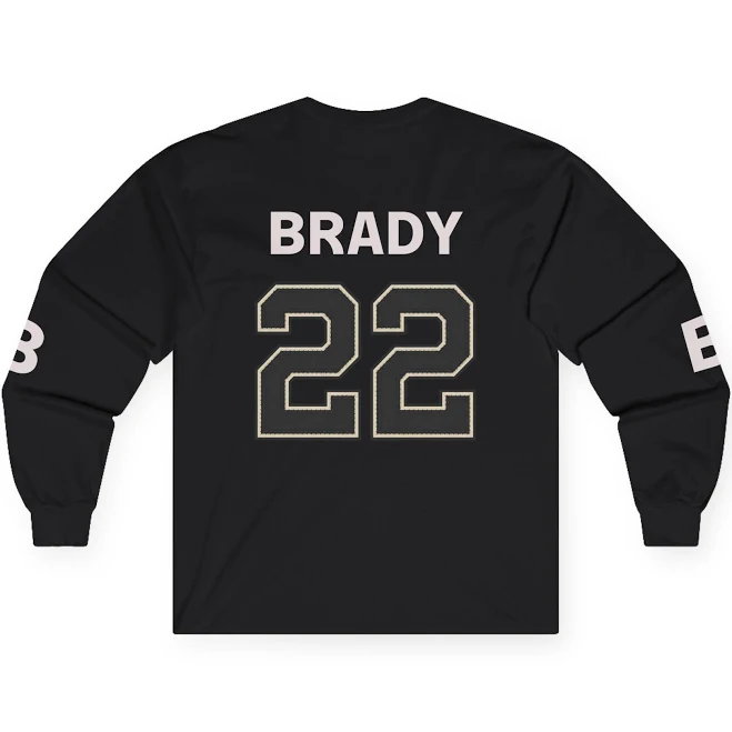 Personalized Long Sleeve Sports Jersey