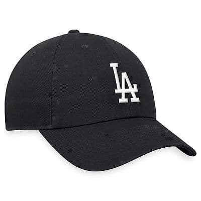 Men's Nike Black Los Angeles Dodgers Club Adjustable Hat