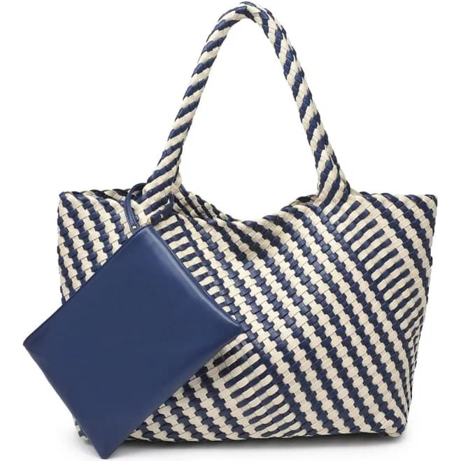Moda Luxe Solana Woven Tote