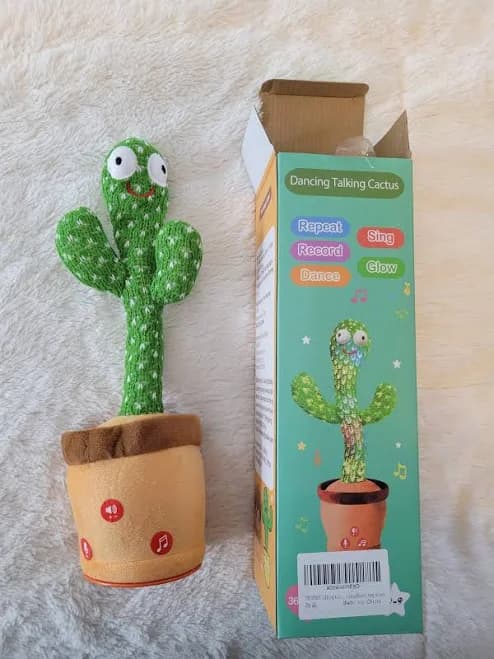 Dancing Cactus Electronic Plush Toy
