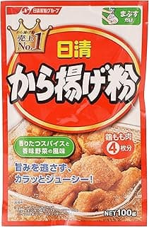 Japanese Nisshin Kara-age(Fried Chicken) Mix Fried Flour Flavored Spices and Vegetables 3.5ounce(100g) 1Pack