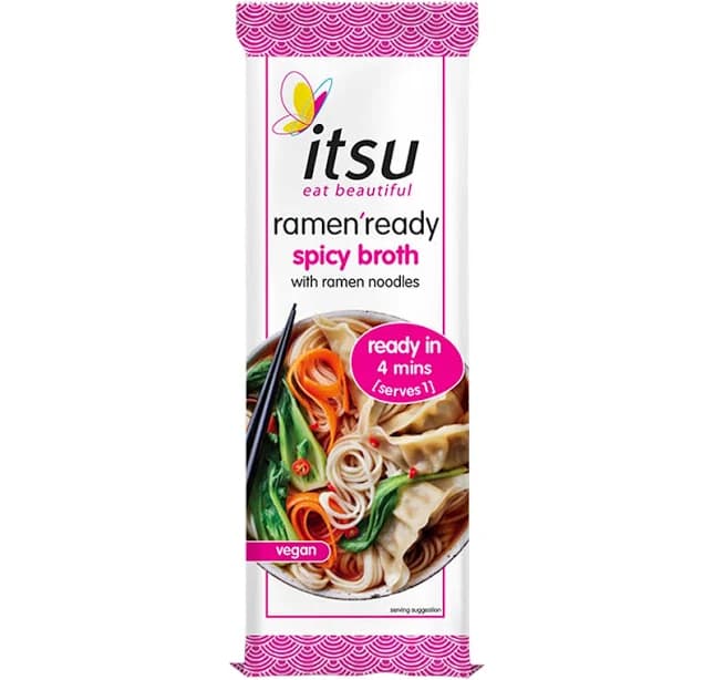 Itsu Ramen Ready Noodles Spicy Broth