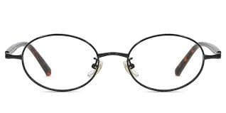 Unisex full frame Metal eyeglasses | Firmoo.com