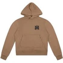 Amiri - Ma Logo Hoodie Beige for Men - Size L Int - 24S