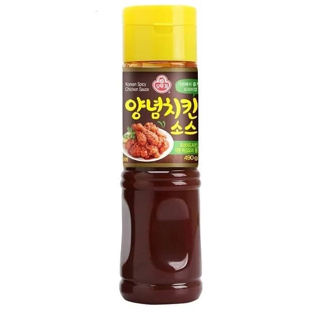 Korean Ottogi Seasoned Spicy Chicken Sauce 490g Sweet & Spicy