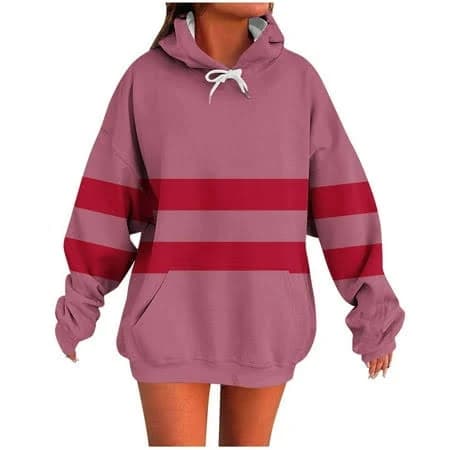 Women's Oversized Boyfriend Hoodie with Pocket