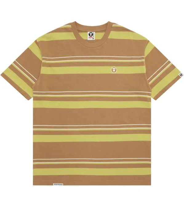 A Bathing Ape Men's Striped T-Shirt