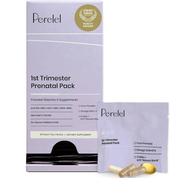Perelel 1st Trimester Prenatal Pack