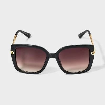 A New Day Women's Oversized Square Sunglasses