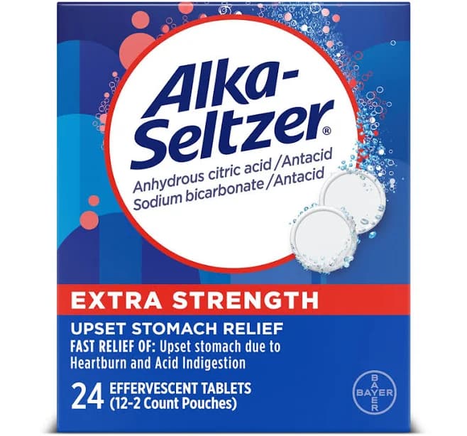 FSA-Eligible Alka-Seltzer Effervescent Tablets