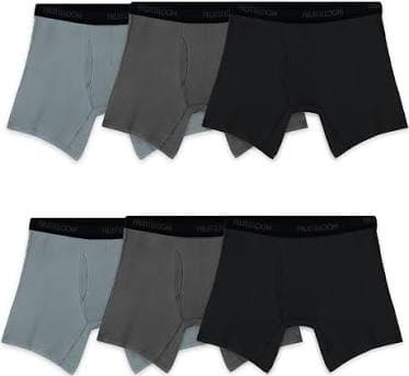 Fruit of the Loom Men's Cotton Stretch Boxer Briefs