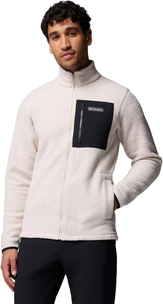 Columbia Men's Jasper Ridge Pebbled Full Zip Fleece