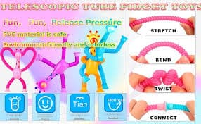 Amazon.com: LED Telescopic Suction Cup Giraffe Toys,Sensory Tube Toddler Travel Toys,Stress Relief ADHD Autism Fidget Toys for Kids, Easter Basket Stuffers for Gifts (4 Pcs Giraffe) : Toys & Games