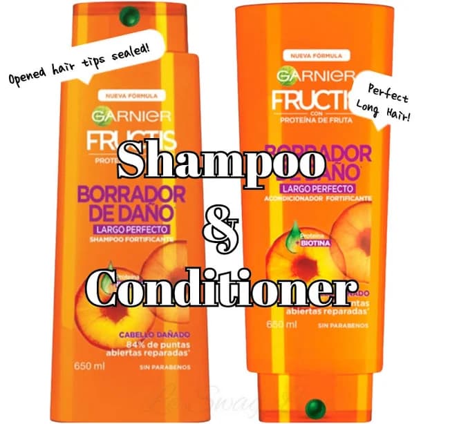Garnier Fructis Liso Perfecto 2 Pck Shampoo & Conditioner 415ml