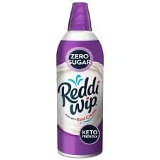 Reddi-wip Zero Sugar Keto Friendly Gluten Free Whipped Topping