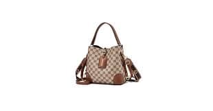 Polade Cross Body Bag Purses for Women - PU Leather Crossbody Bucket Bag with Two Adjustable Shoulder Strap, Multiple Pockets: Handbags: Amazon.com
