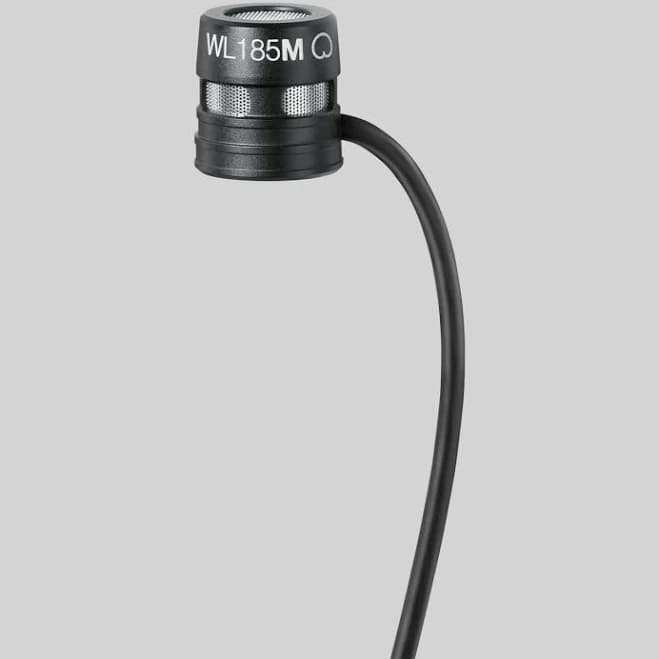 Shure WL185M Low-Profile Cardioid Lavalier Microphone