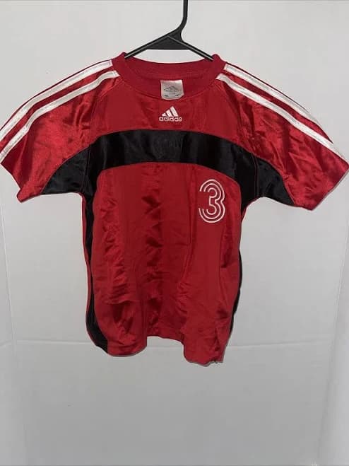 Adidas Soccer Style Jersey 3•red•boys Size 6
