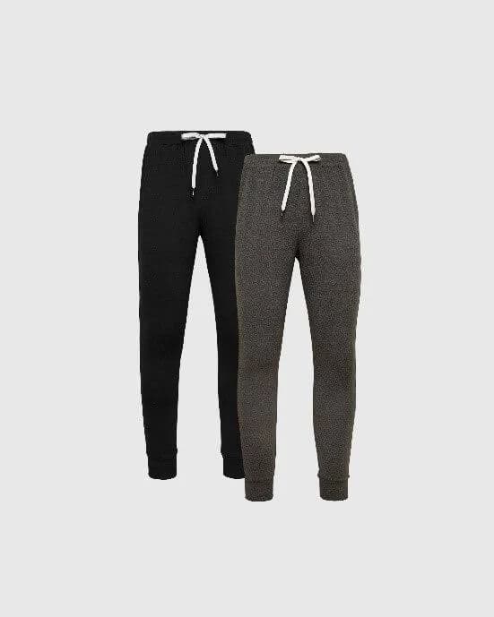 True Classic 2-Pack Athletic Cut Cotton Blend Jogger Pants