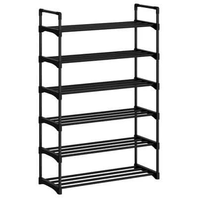 6-Tier Metal Shoe Rack Organizer