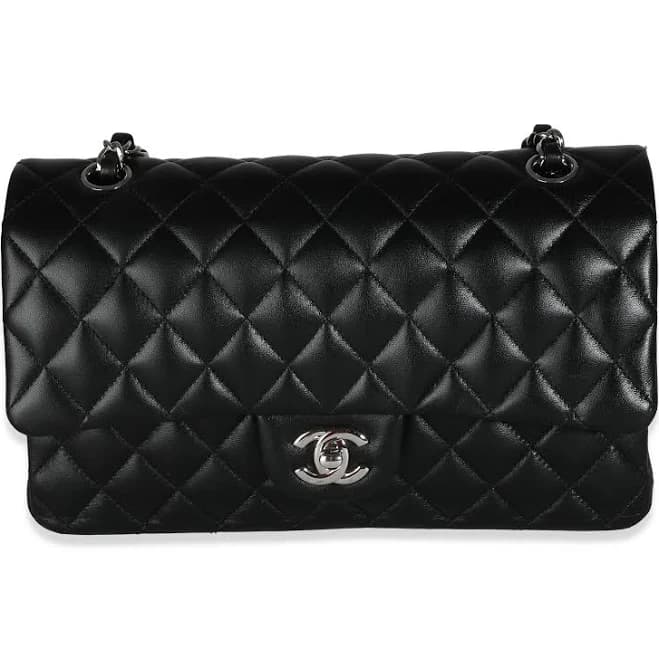 Quilted Lambskin Medium Classic Double Flap Bag
