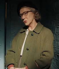 The Duke Dorothy Bunton Coat | Helen Mirren Green Coat - Jackets Expert