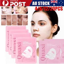 4/8/12/20x Quasi Bio Collagen Face Mask Overnight Bio Brightening Hydrating Mask | eBay Australia