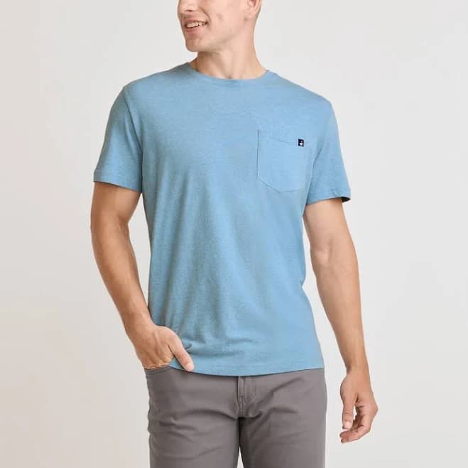 Jockey Men's Legacy Pocket Crew Neck T-Shirt