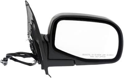 JC Whitney Textured Black Mirror