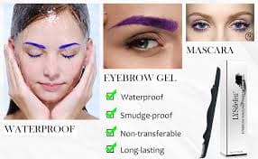Amazon.com : Tinted Eyebrow Mascara Gel-1Pcs Long-lasting Waterproof Smudge-proof Purple Brow Glue Colored Liquid Mascara,Tinted Brow Filler Curling Mascaras,Christmas Eye Makeup Gift for Women Girl-08 : Beauty & Personal Care