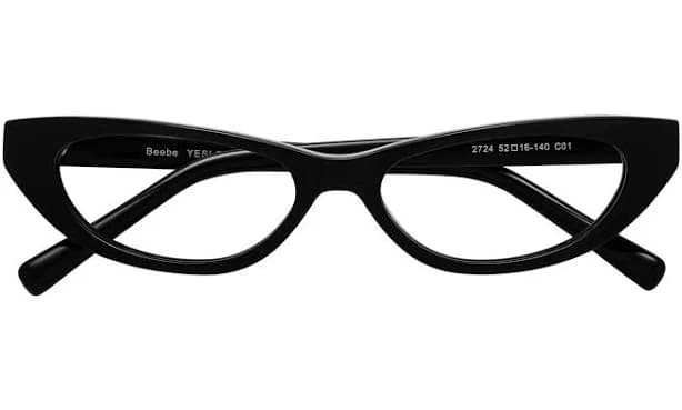 Beebe Narrow Geek-Chic Cat-Eye Sunglasses
