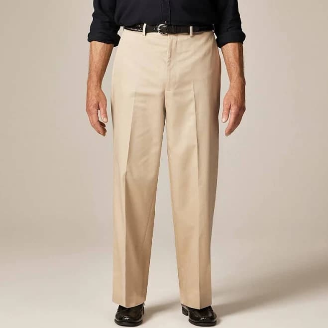 J.Crew Men's Relaxed-Fit Italian Cotton Chino