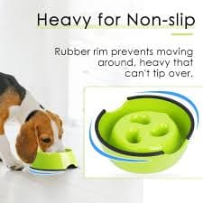 Slow Feeder Dog Bowl, - Walmart.com