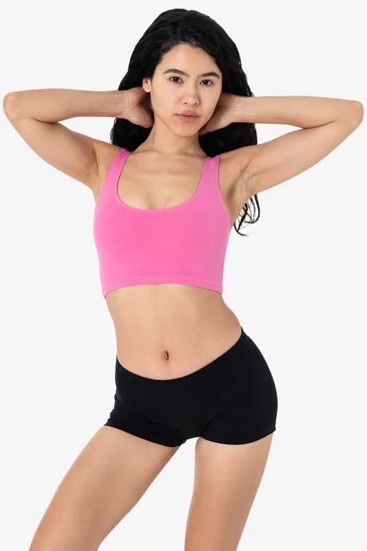 Cotton Spandex Crop Tank