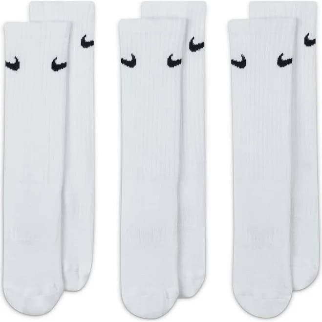 Nike Boys' 3-Pack Cushioned Crew Socks